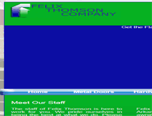 Tablet Screenshot of felixthomson.com